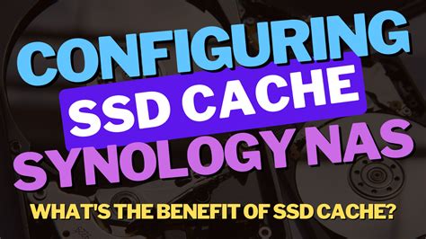 Configuring SSD Cache Settings .